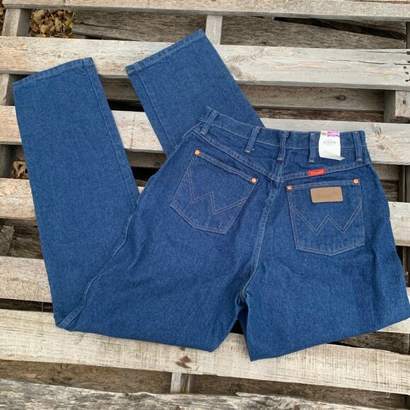 Vintage LADIES Wrangler 12MWZ high rise jeans 13/14x34 - Picture 5 of 6